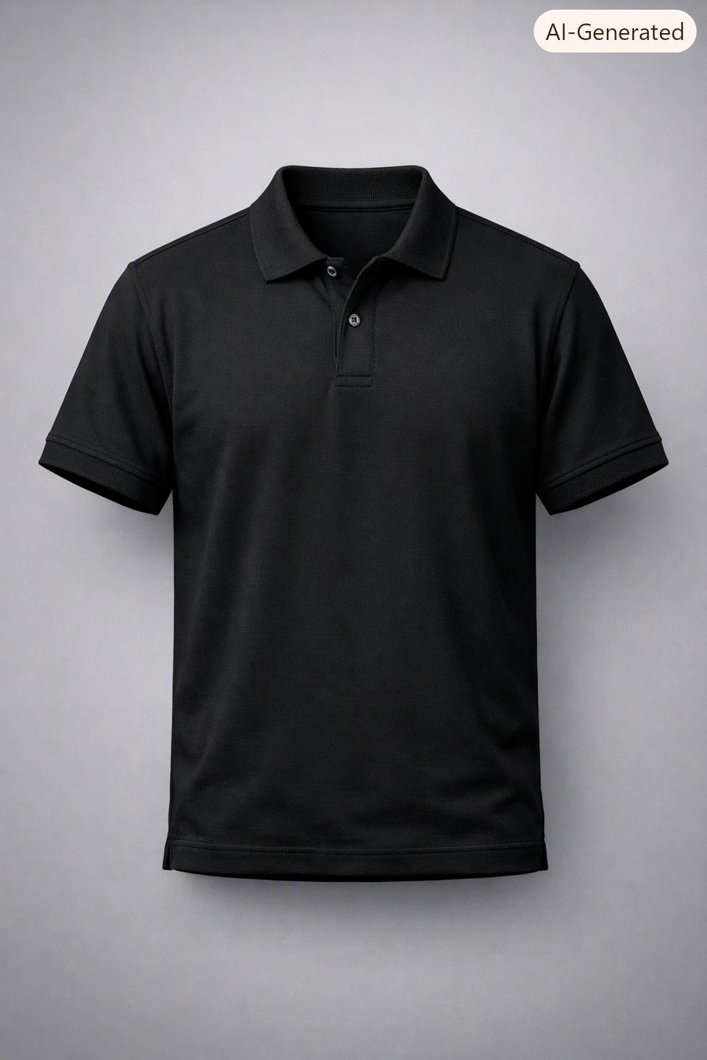 Matty Black Polo T-Shirt